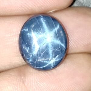 Unheated star sapphire